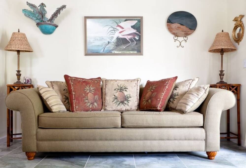Living Room at Tortuga Hammock vacation rental
