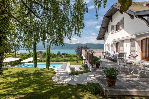 Fabulous family home heated pool - Lake d'Annecy