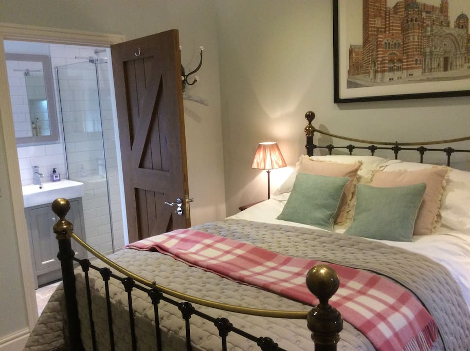 Bedroom with ensuite shower room