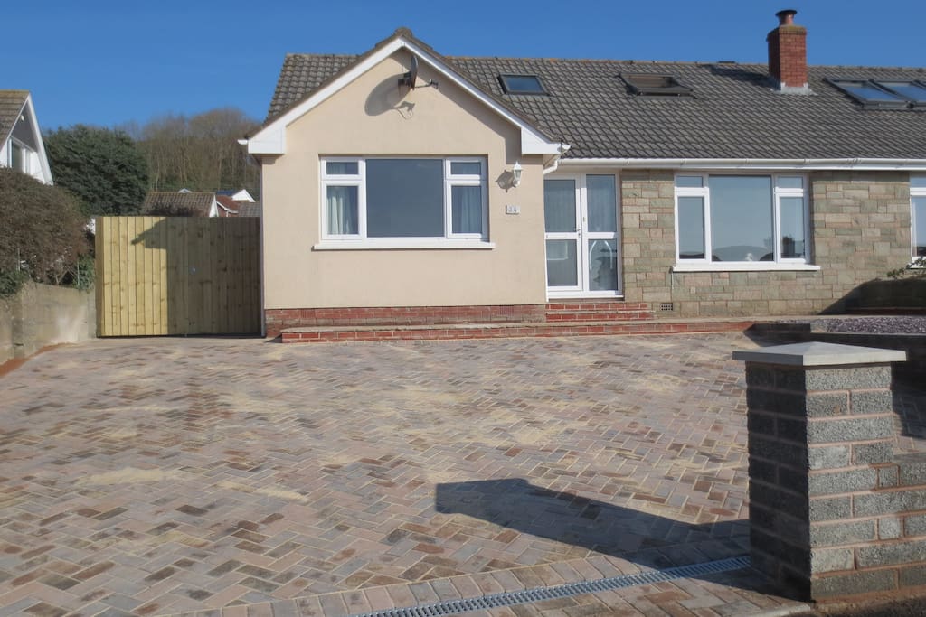 Our house (parking for 4 cars)