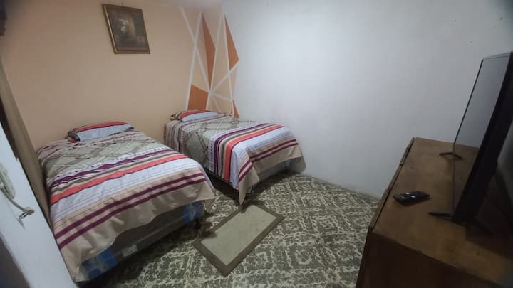 Habitación 2 (dos camas individuales)