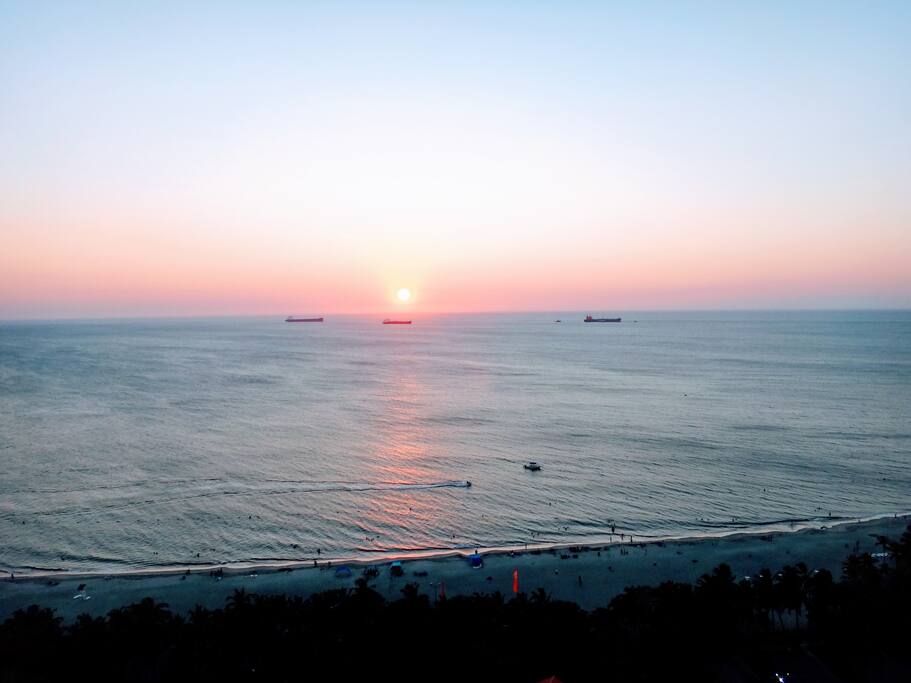 Vista desde el balcon