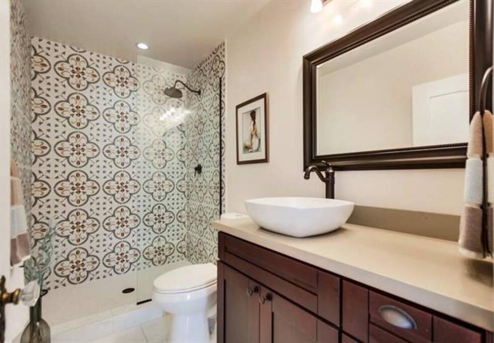Lovely private bathroom