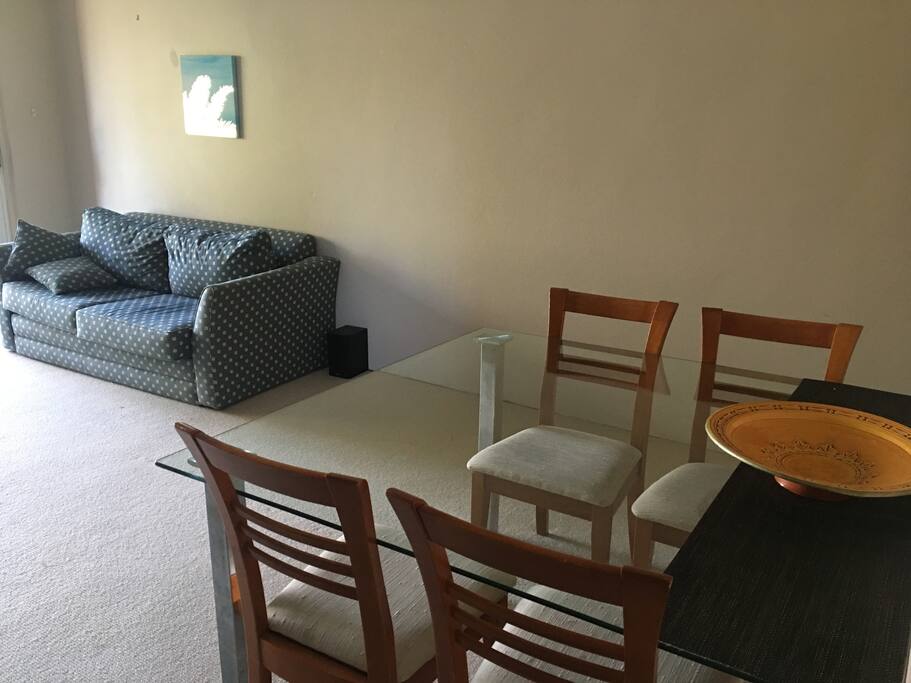 Combined lounge and dining room