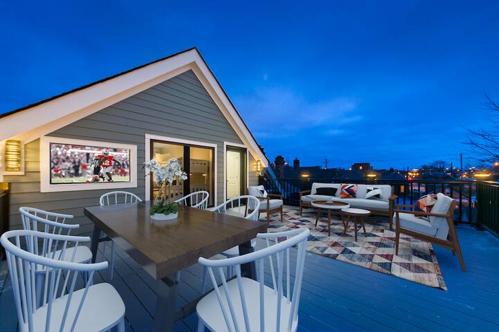 Luxury Brand New 3br 3ba Townhome W Rooftop Patio Townhouses