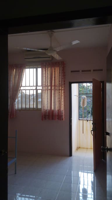 Room with balcony