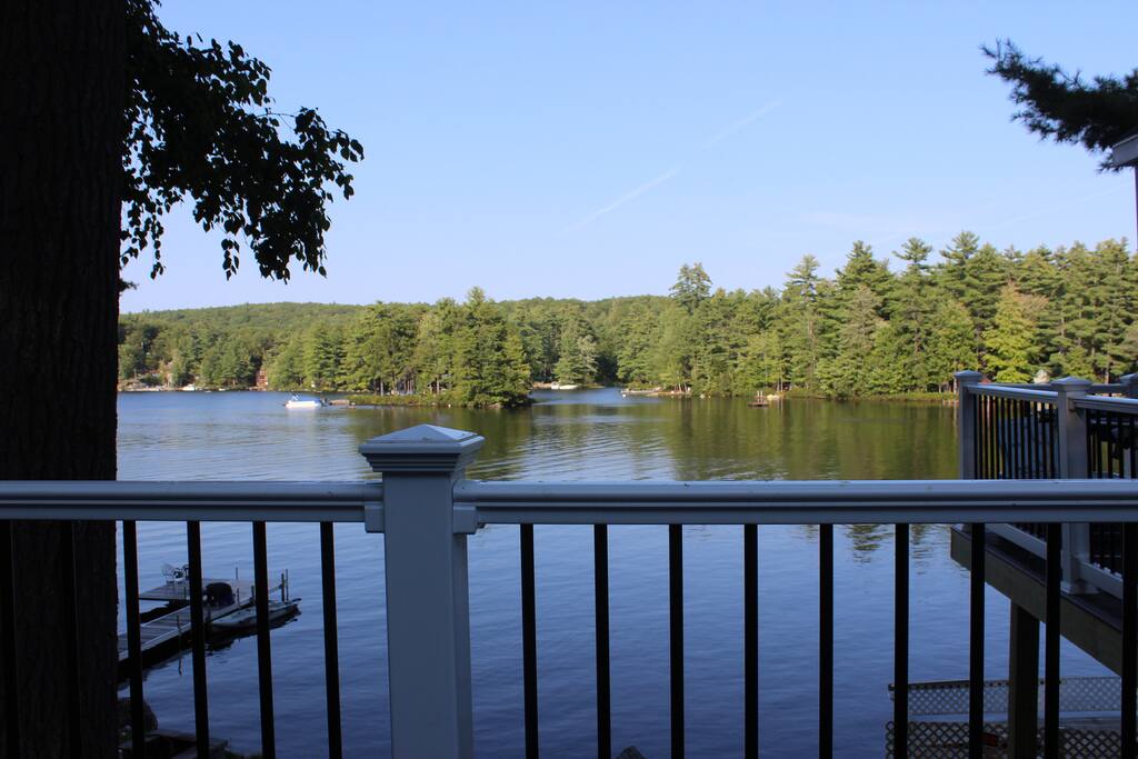 Beautiful lakefront home on Little Sebago Lake Houses for Rent in