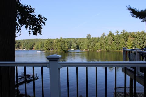 Beautiful lakefront home on Little Sebago Lake