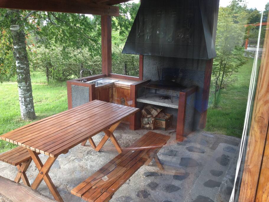 Vista del Quincho
Barbecue view