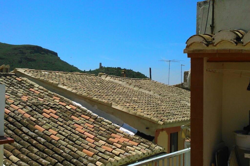 Vistas de la Sierra de Espadan desde la terraza