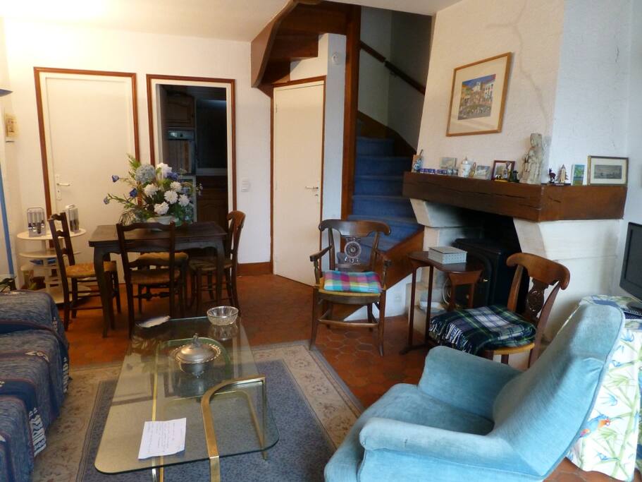 Le salon-salle à manger