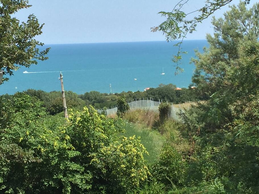 vista mare dalle camere