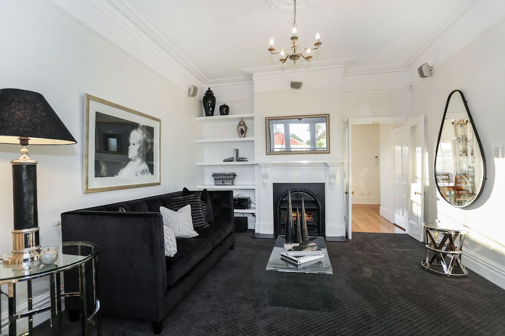 Comfortable and warm living room