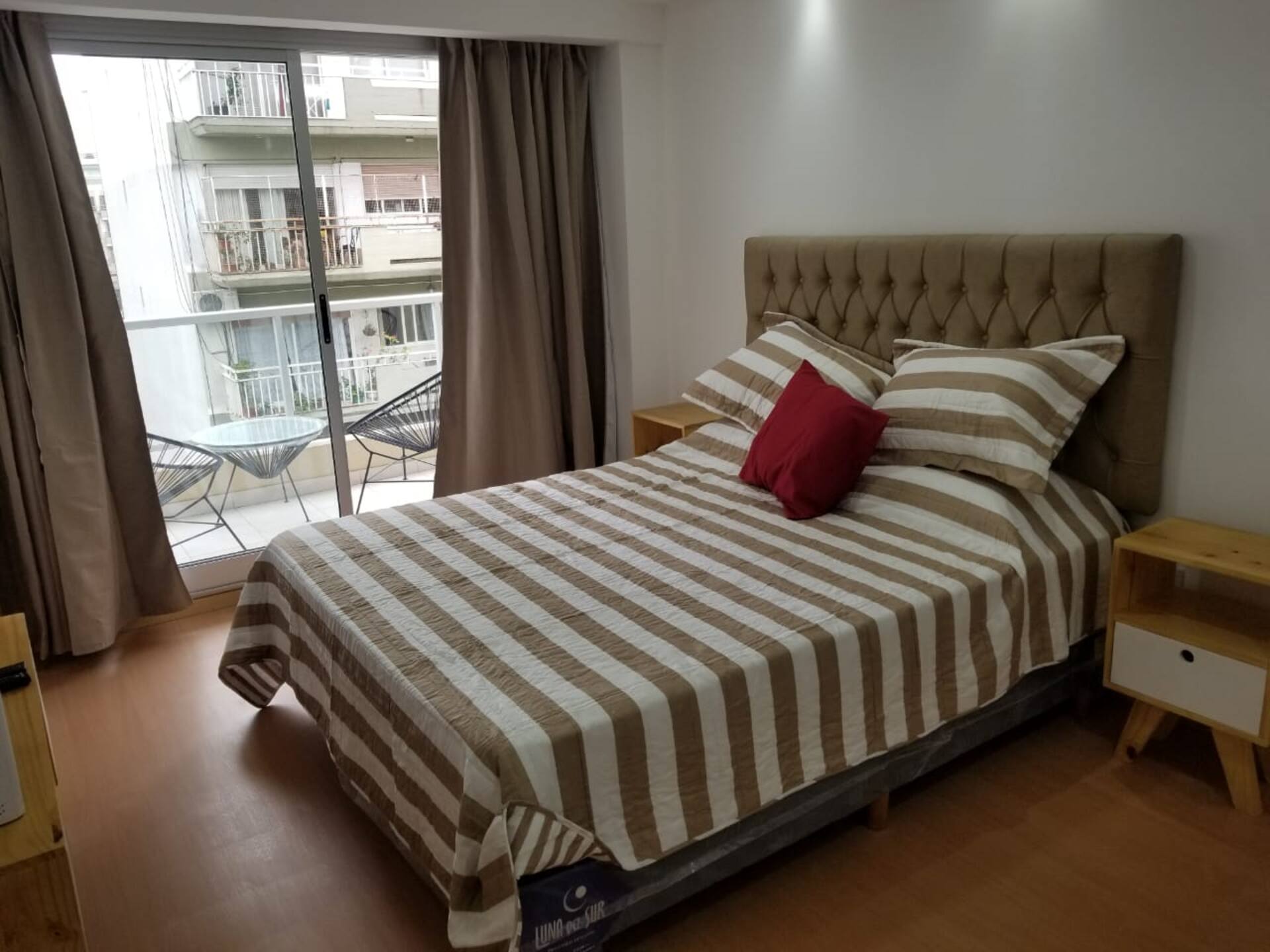 One-bedroom apartment with balcony in Balvanera