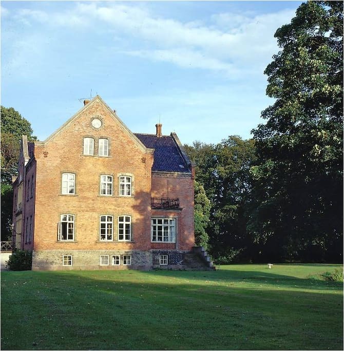 Another view of the house from the park