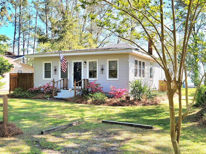 Change In Attitude Neuse Waterfront Houses for Rent in Minnesott Beach, North Carolina, United