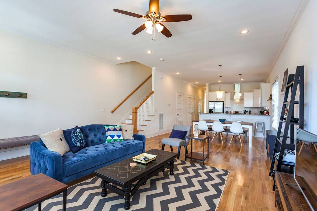 Spacious and comfy living room