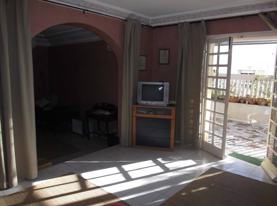 la chambre de l'autre côté !