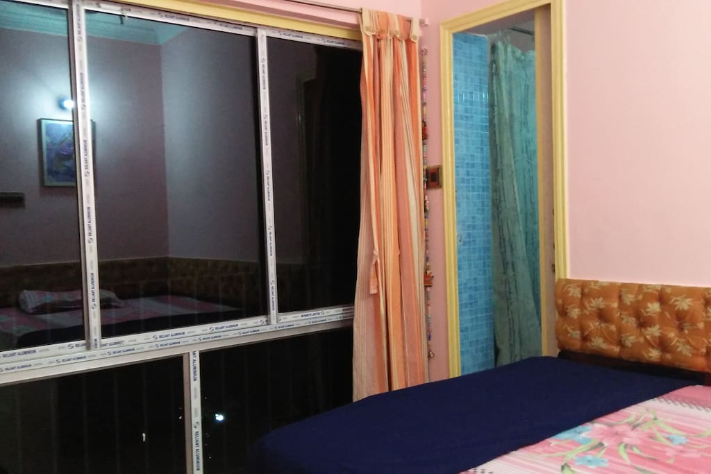 View with attached toilet