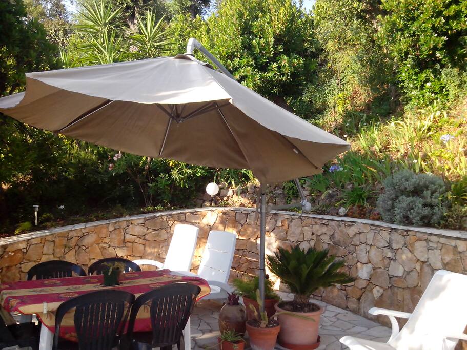 terrasse coté mer