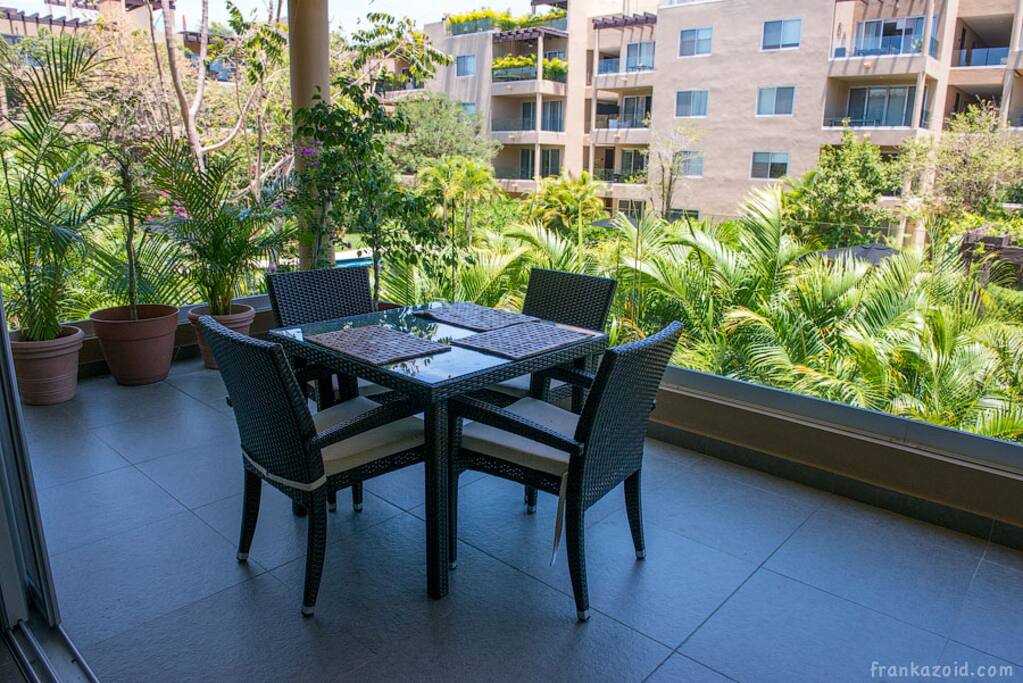 terrace for lunch