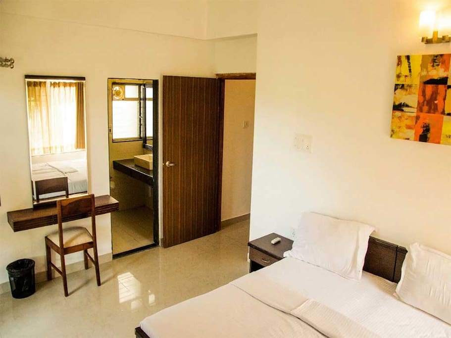 Bedroom with Attached Bathroom