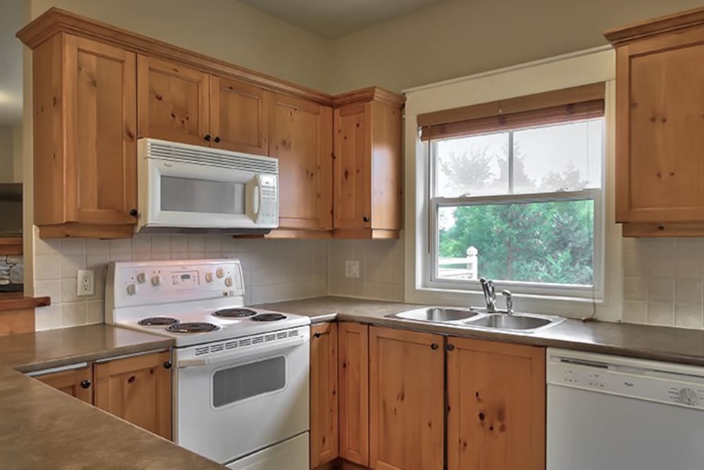 Cook meals in the fully-equipped and spacious kitchen