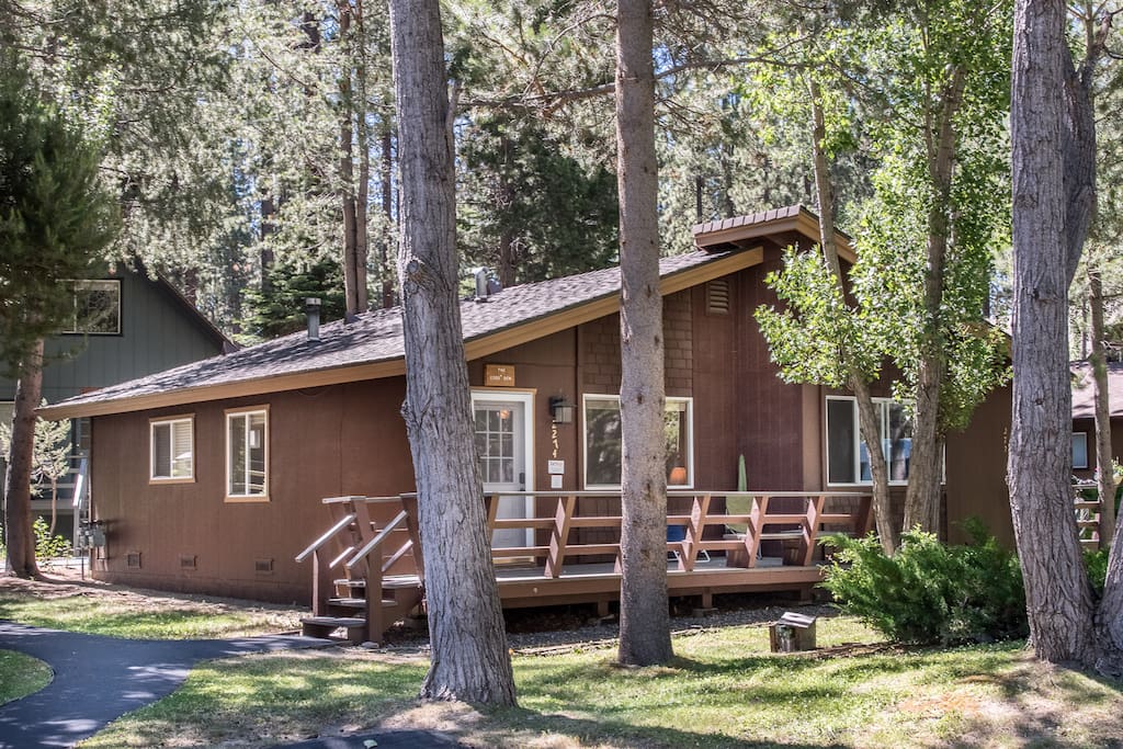 Enjoy Lake Tahoe from the comfort of The Cub's Den.