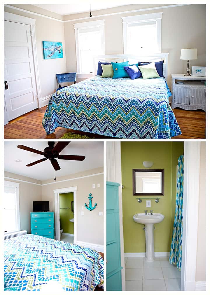 Dormitorio #2 (cama tamaño king con baño completo)