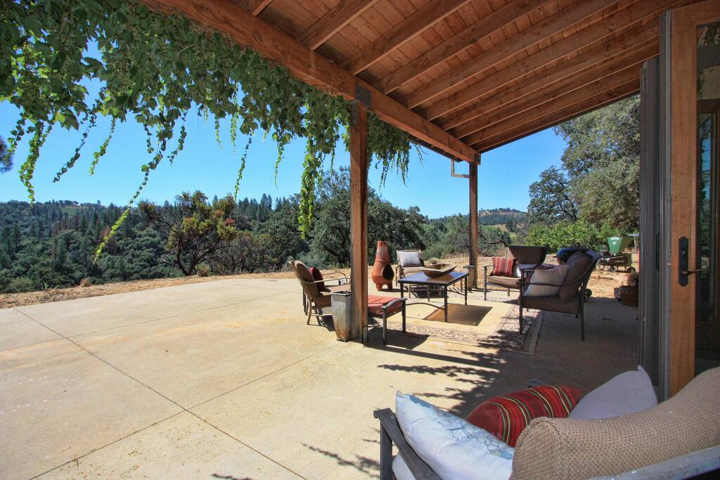 Veranda with views
