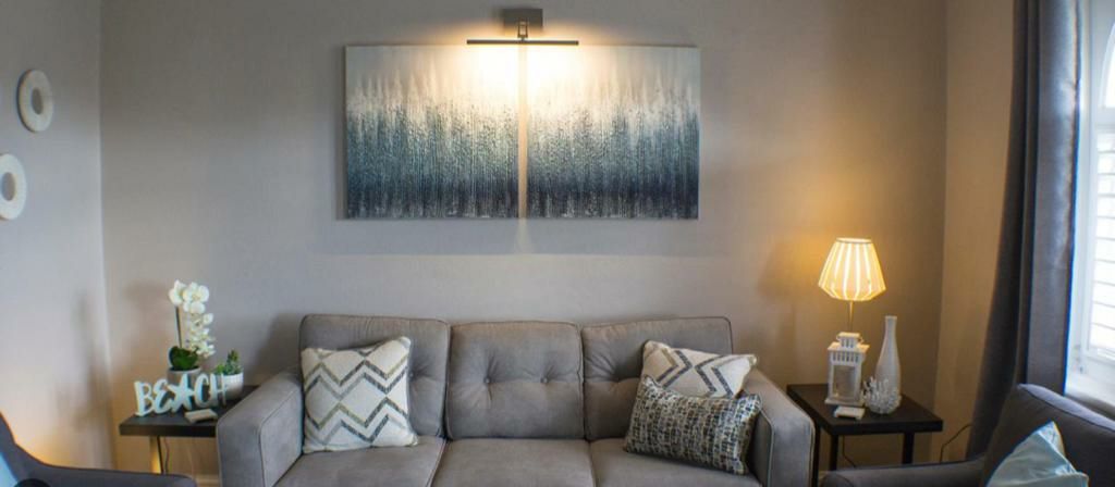 Slaapbank in de woonkamer /slaapbank 