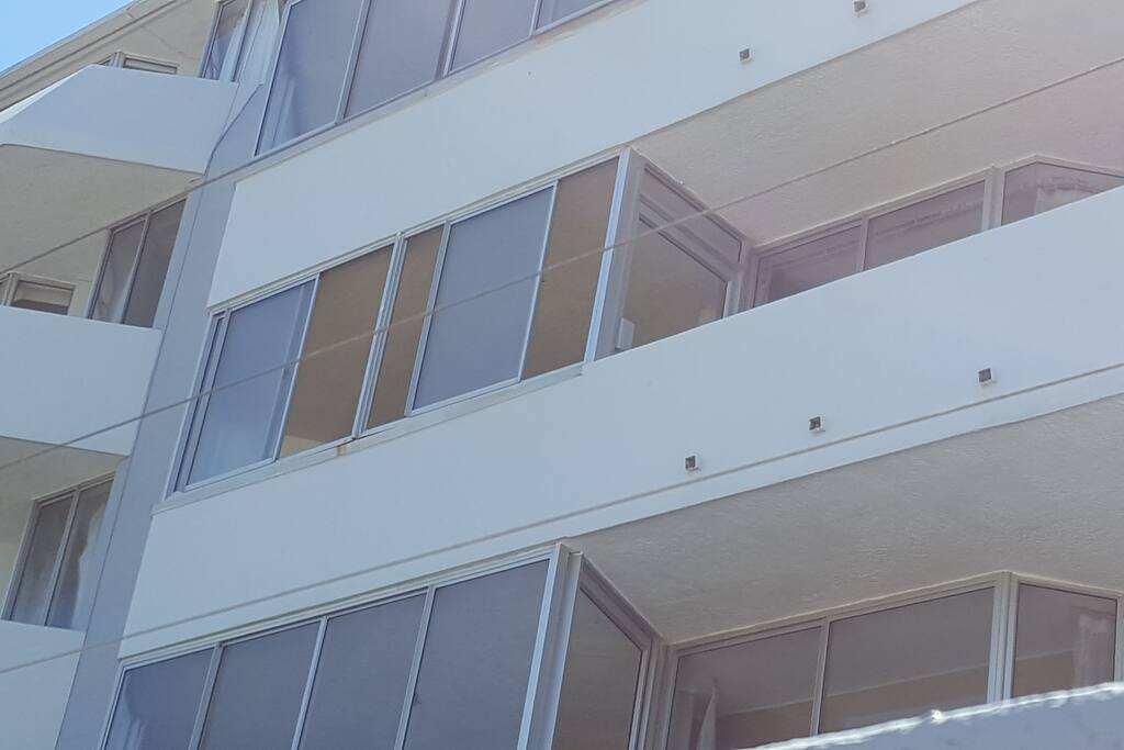 Outside of Flat