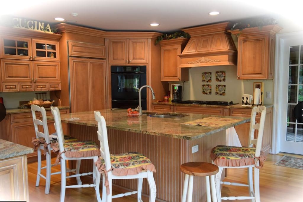 Gourmet kitchen
