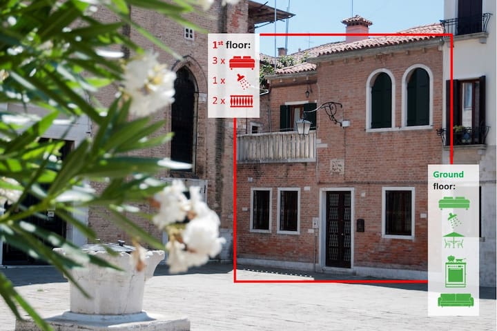 Stunning house, 3 outside spaces,4 bedrooms