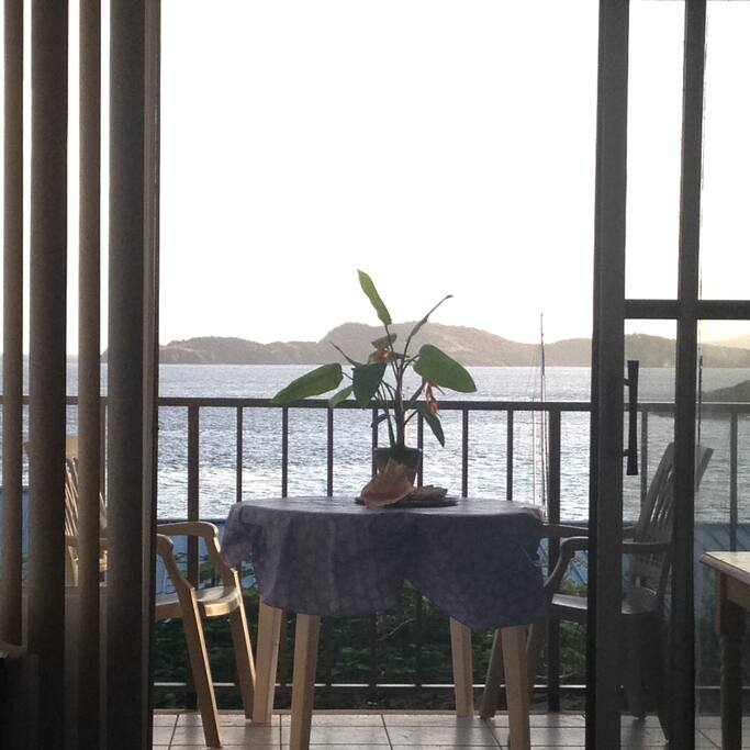 Our balcony with beautiful veiw