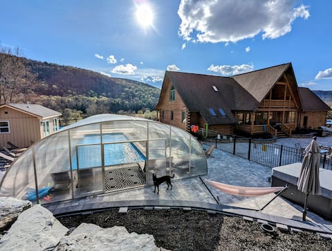 Entire Estate with Indoor Pool, Sleeps 39