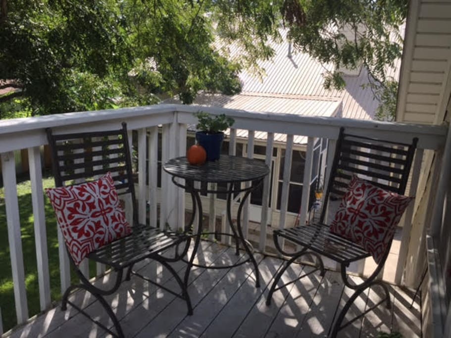 Porch at front entry way
