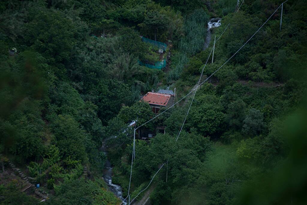 vista casa dall alto
