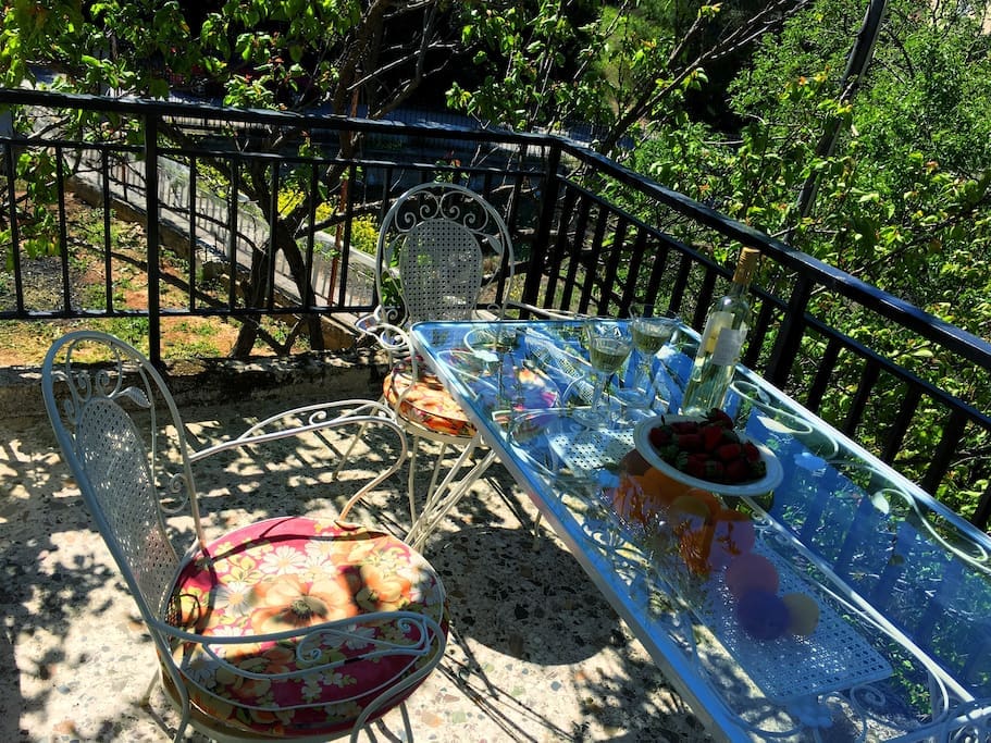 Afternoon delights at the terrace