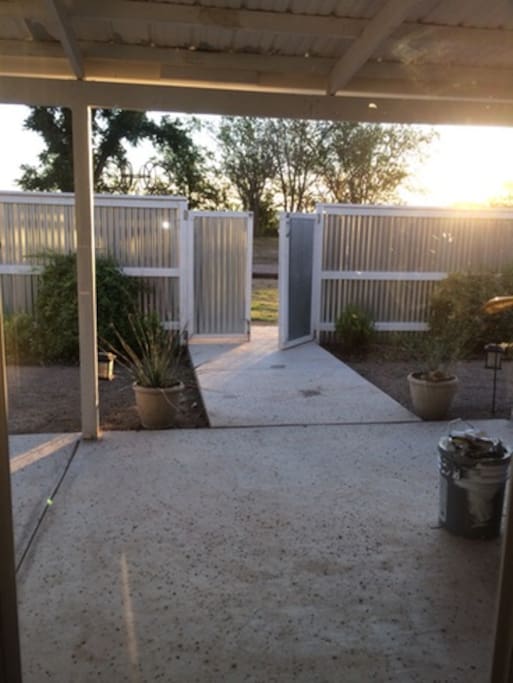 courtyard entrance