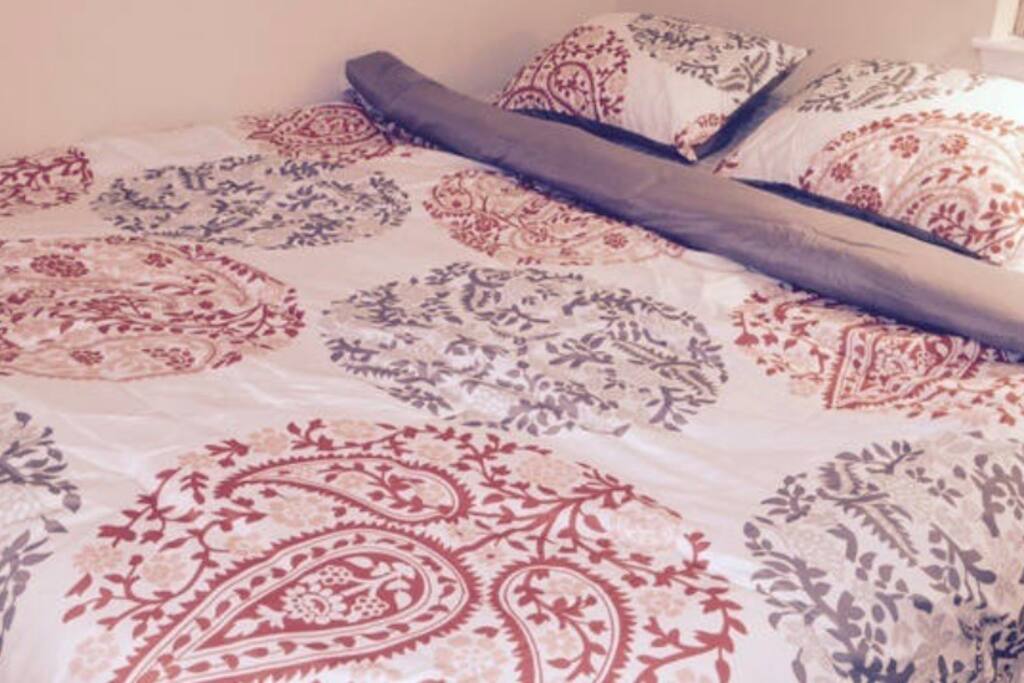 Cozy bed