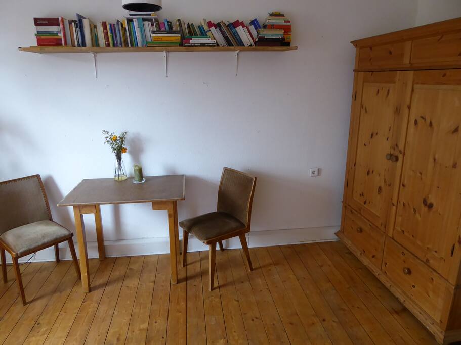 Den Schrank könnt ihr komplett benutzen.