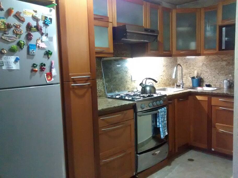 Cocina totalmente equipada