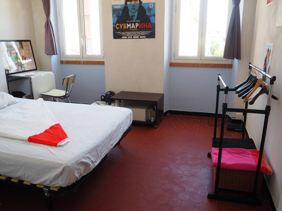 The room