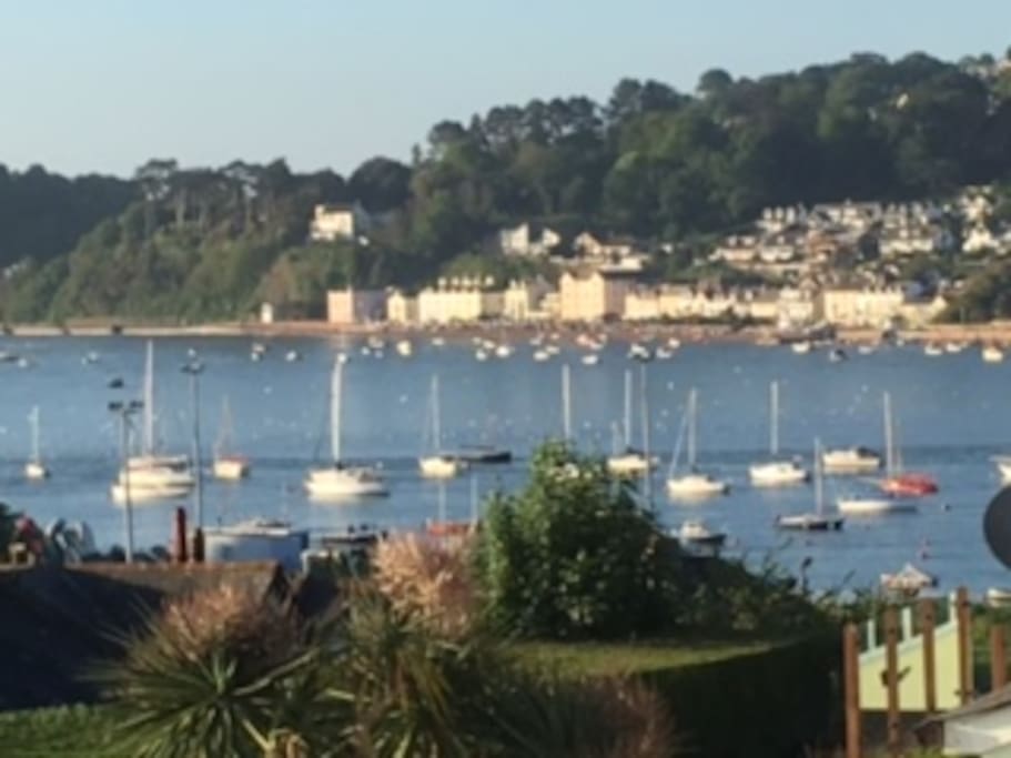The view from the bedroom!