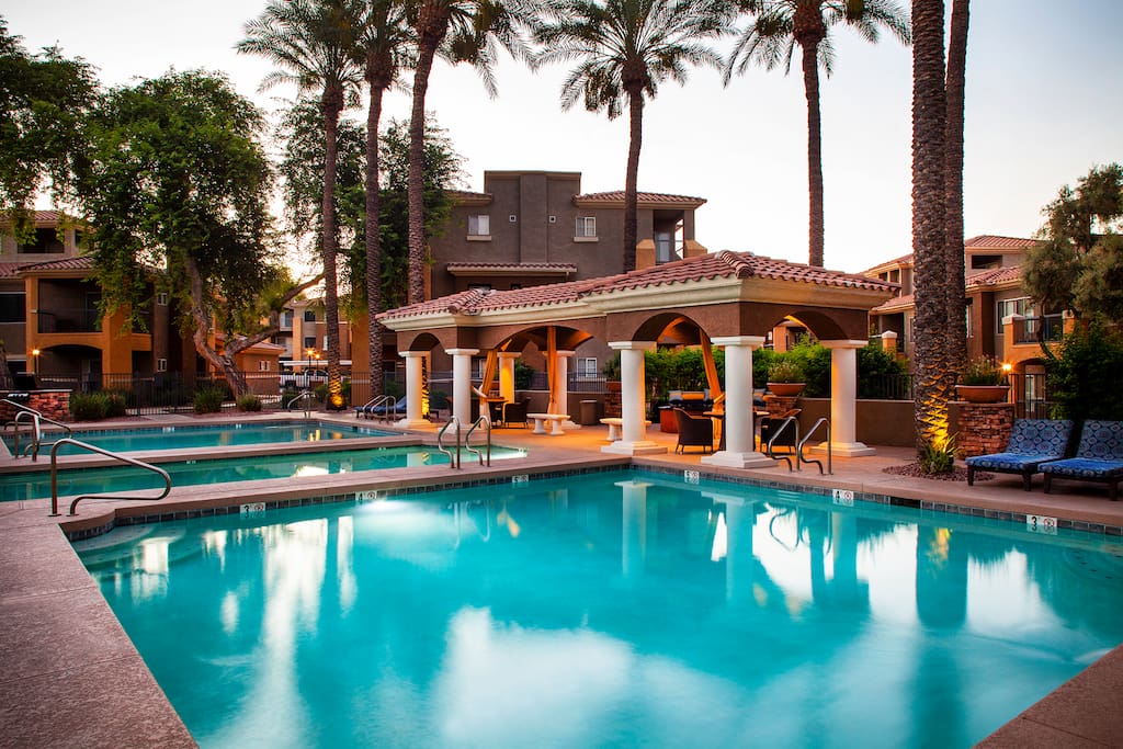 Resort Style Pool - Sunrise