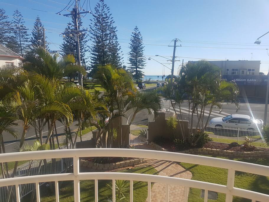 View from the front balcony