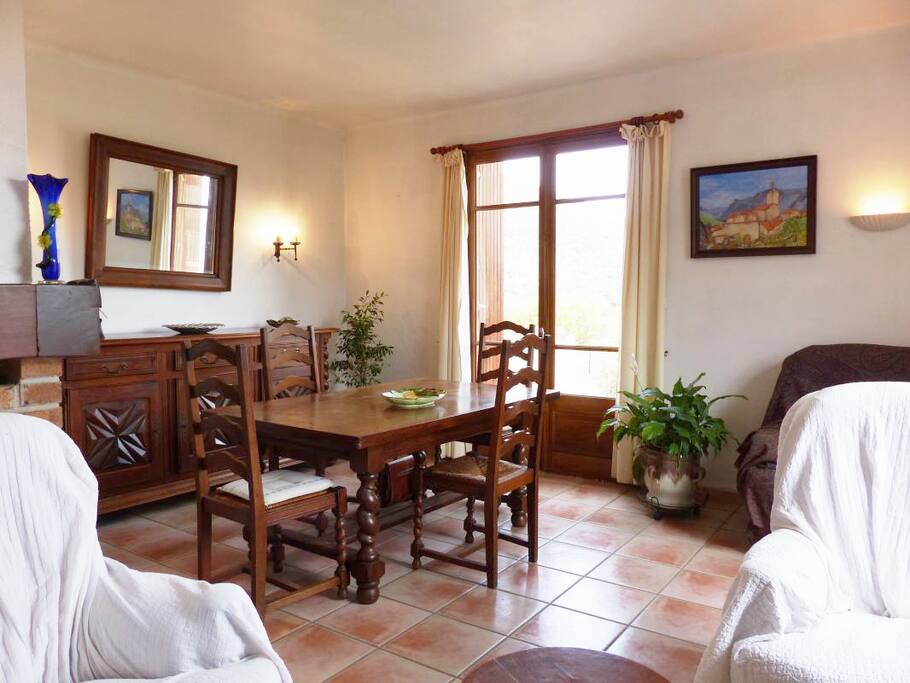 Le salon & salle a manger