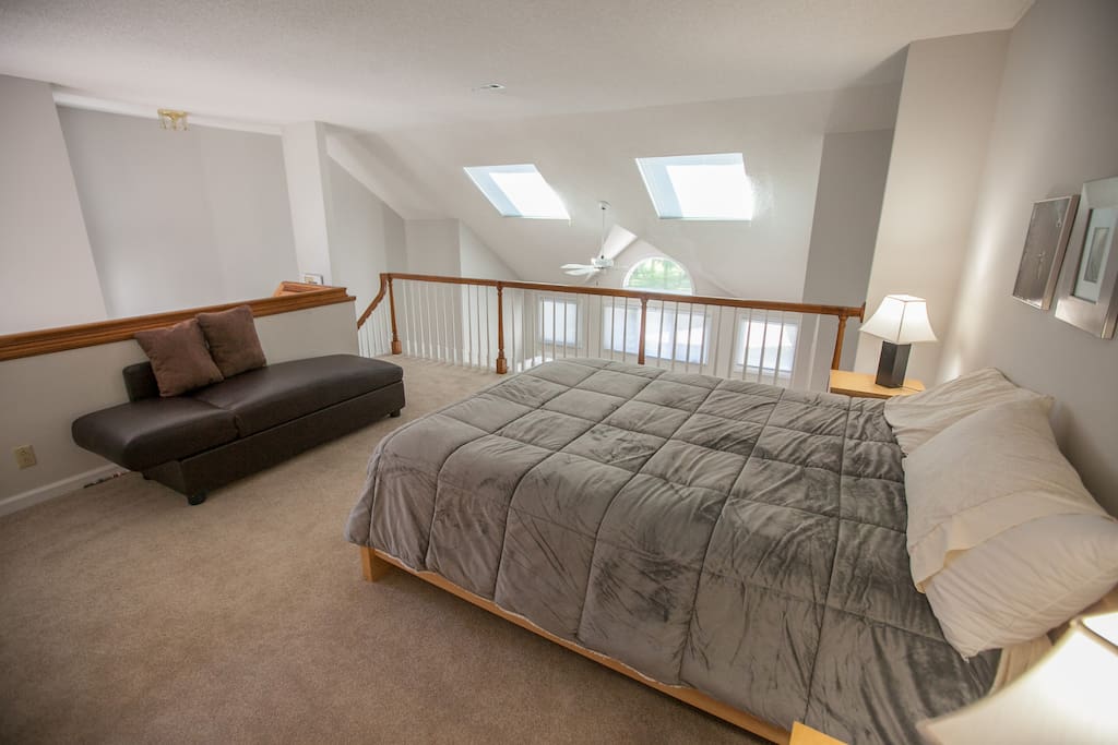 Stairs to loft bedroom