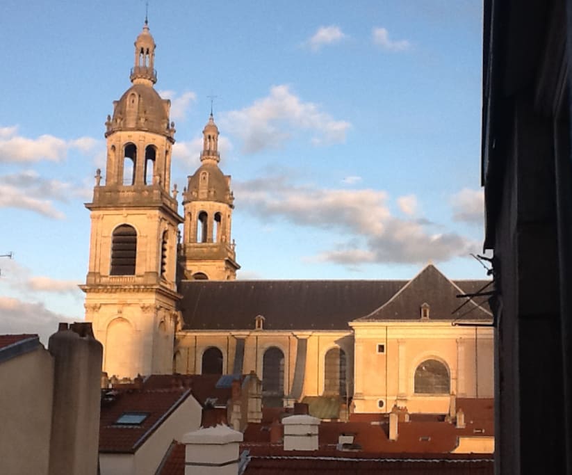 Private view on Nancy Cathedral from the Balcony (day)